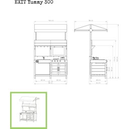 Exit Toys Cucina da Esterno in Legno - Jummy 300 - 1 pz.