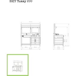 Exit Toys Cucina da Esterno in Legno - Jummy 200 - 1 pz.