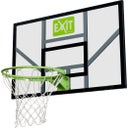 Galaxy Basketballbrett mit Ring und Netz - grün/schwarz - 1 Stk
