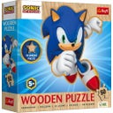 Trefl Wooden Puzzle Junior - Sonic, 50 pieces - 1 item