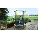 Tiggy junior Trampolin mit Sicherheitsnetz ø140cm - schwarz/grün