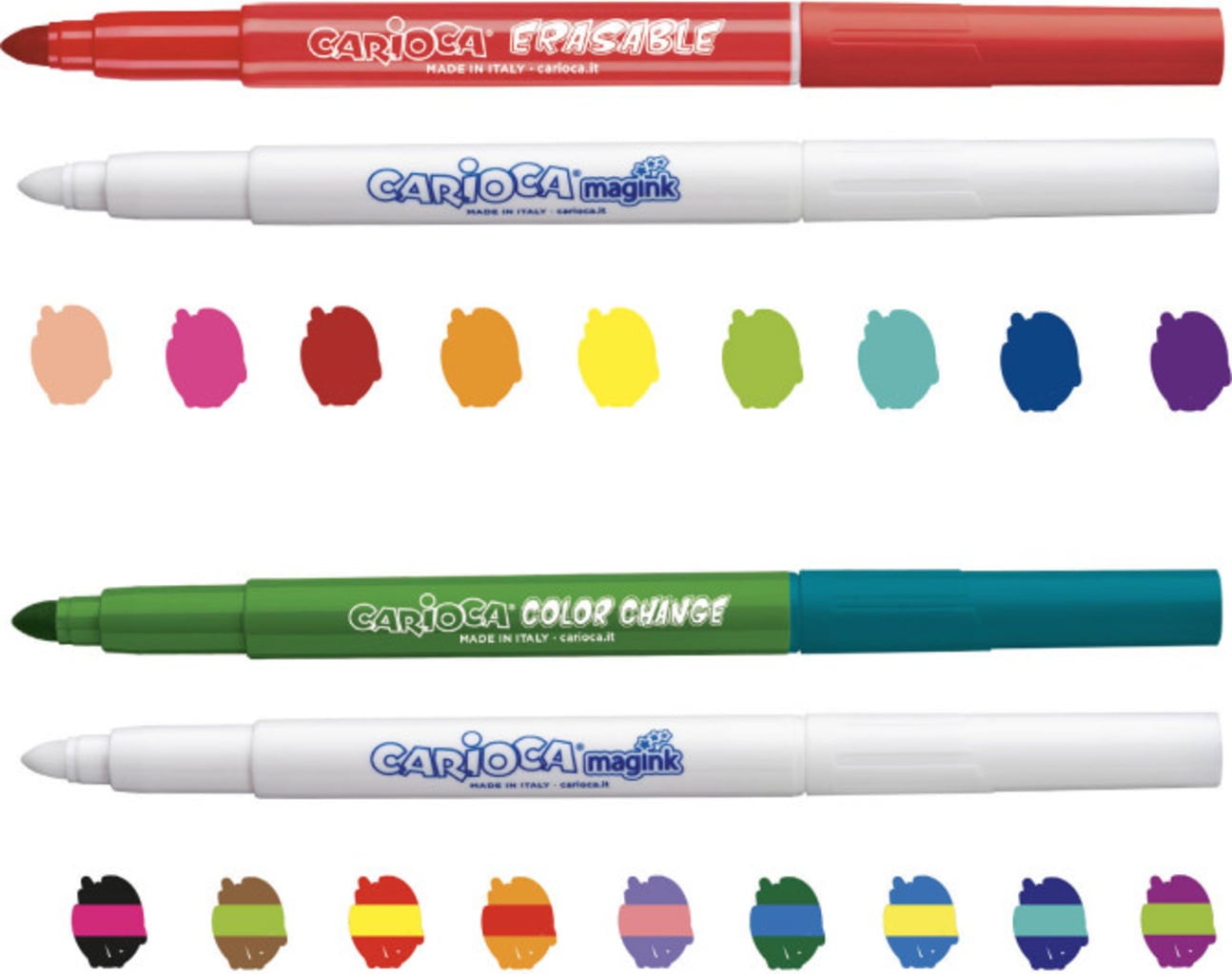 Carioca Pennarelli Magici Magic Markers - 20 pz.