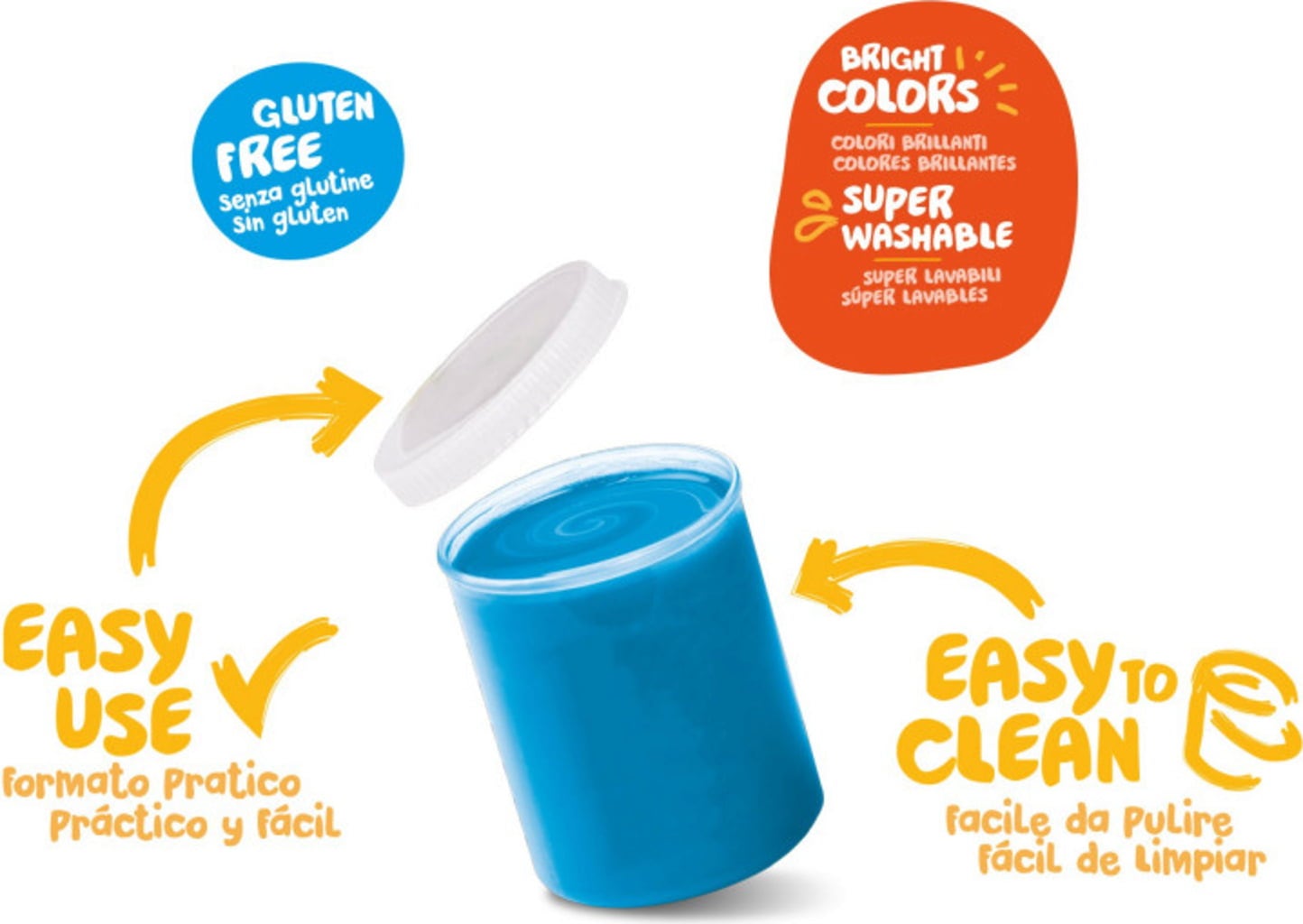 Carioca Baby Finger Paint 2+, 80ml