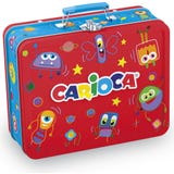 Carioca Metal Case Felt Tips & Coloring Album