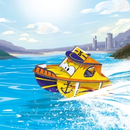 Carioca Create & Color Mr. Boat 3D