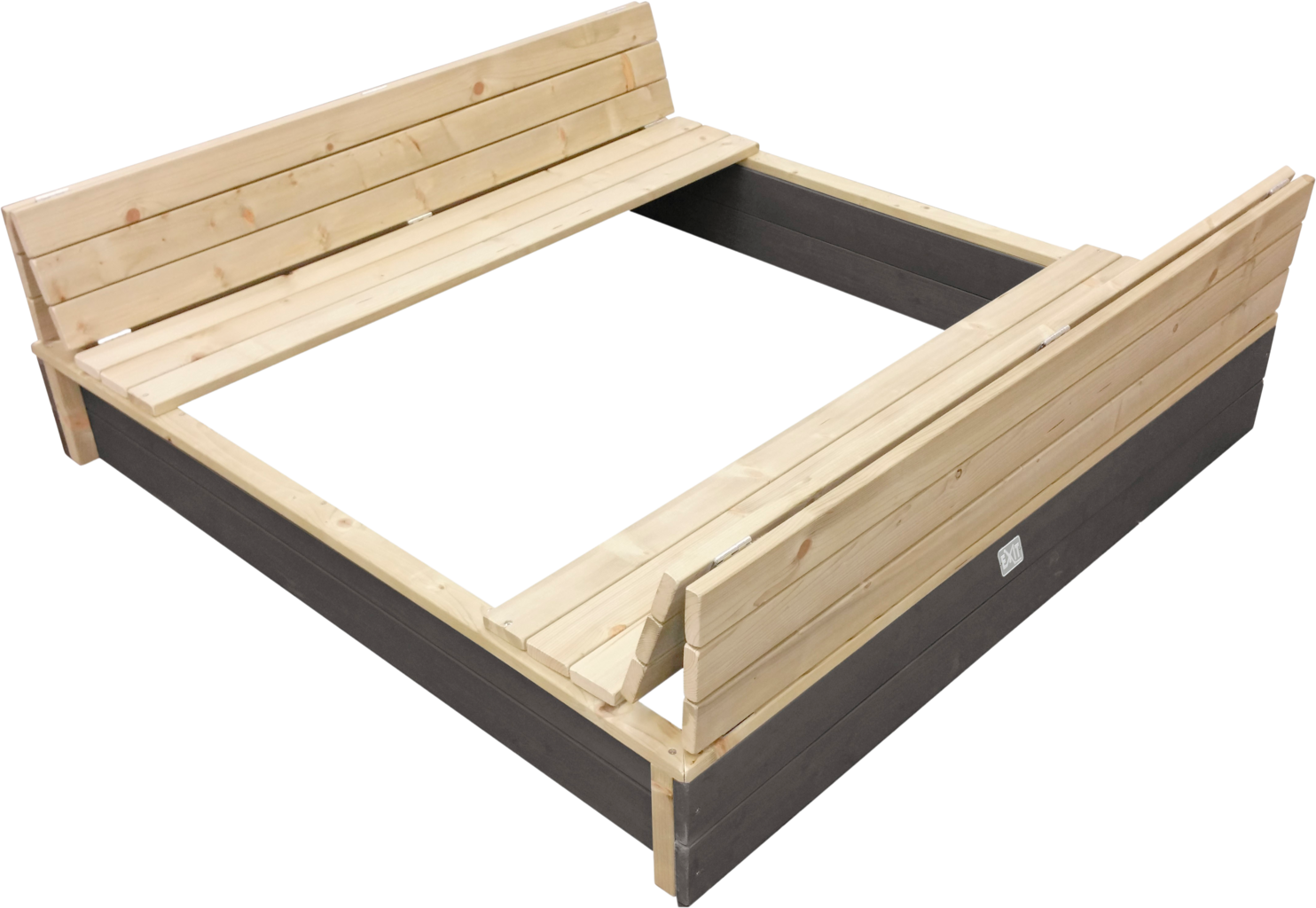 Exit Toys Aksent Holzsandkasten 136x132cm - 1 Stk
