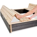 Exit Toys Aksent Holzsandkasten 136x132cm - 1 Stk