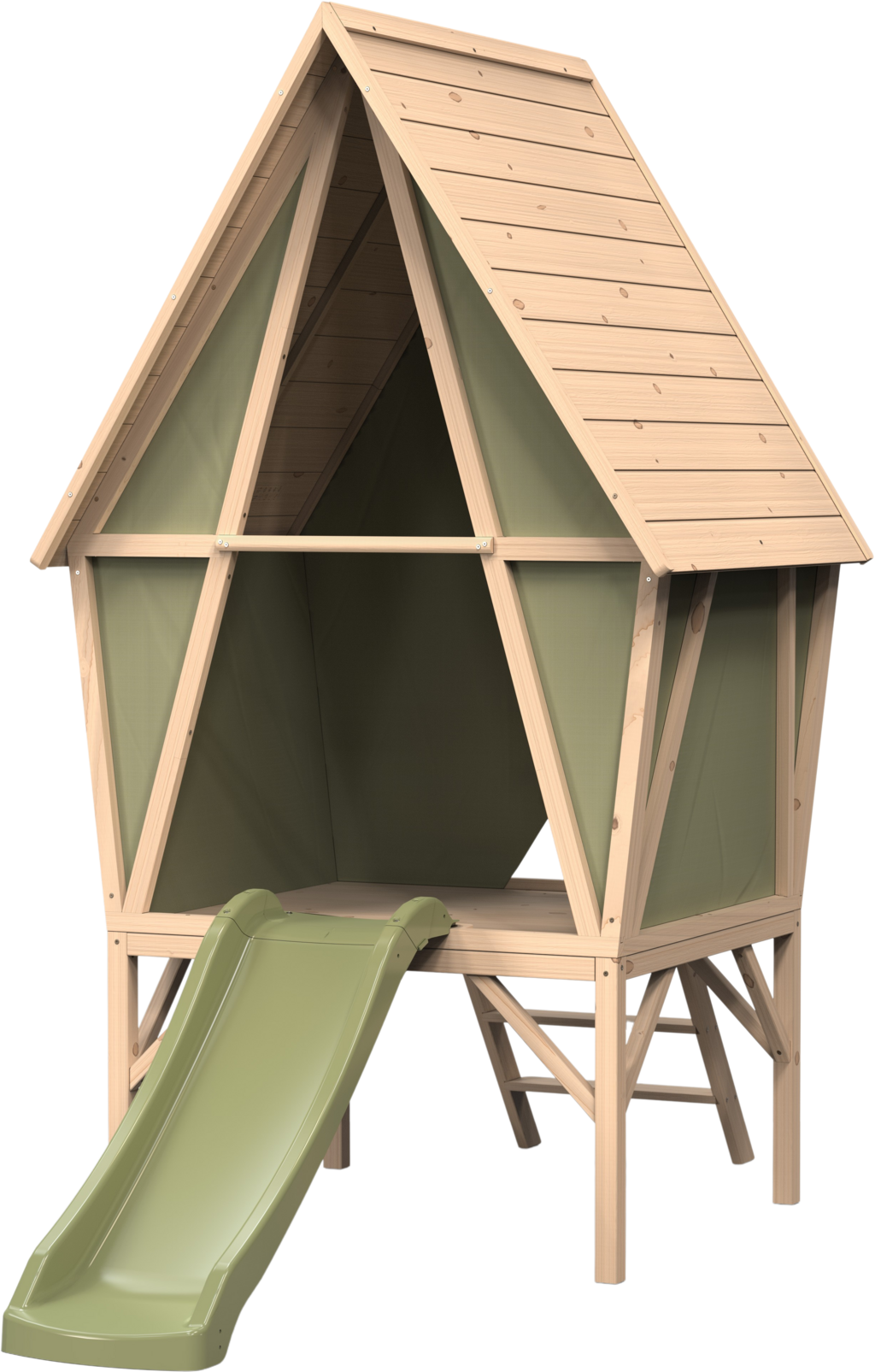 Exit Toys Yuki 300 Spielhaus mit Rutsche - 1 Stk