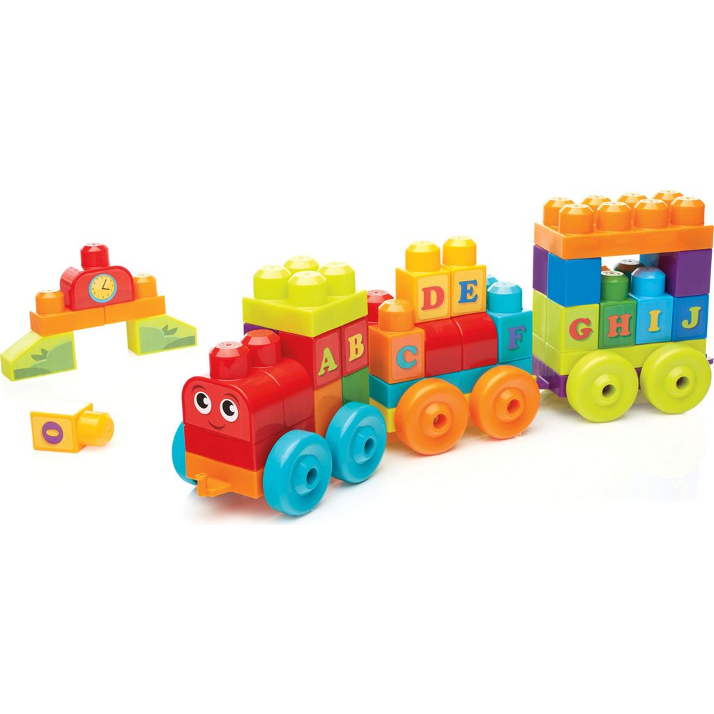 Mega bloks alphabet store train