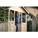 Exit Toys Panorama 300 Holzspielhaus mit Rutsche - 1 Stk