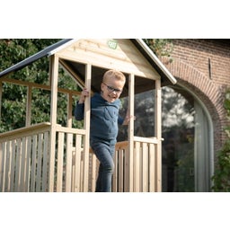 Exit Toys Panorama 300 Holzspielhaus mit Rutsche - 1 Stk