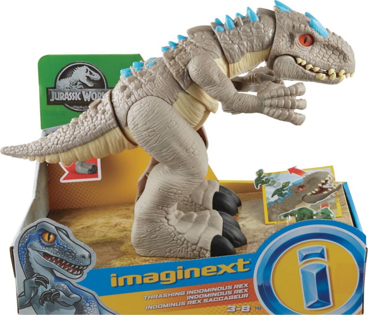Imaginext - Jurassic World Schleuderaction Indominus Rex - 1 Stk