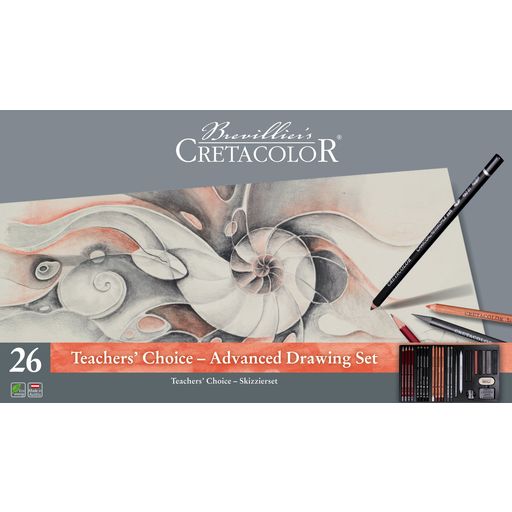 Cretacolor Teachers Choice - 26 part advanced set
