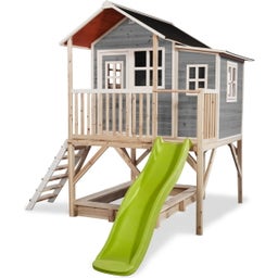 Exit Toys Loft 550 Holzspielhaus - grau