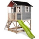 Exit Toys Loft 500 Holzspielhaus - grau