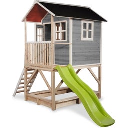 Exit Toys Loft 500 Holzspielhaus - grau