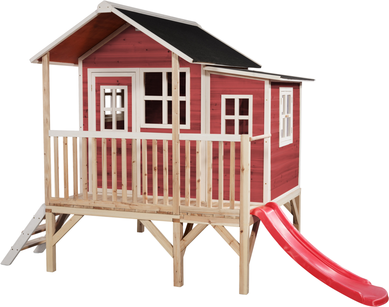 Exit Toys Loft 350 Holzspielhaus - rot