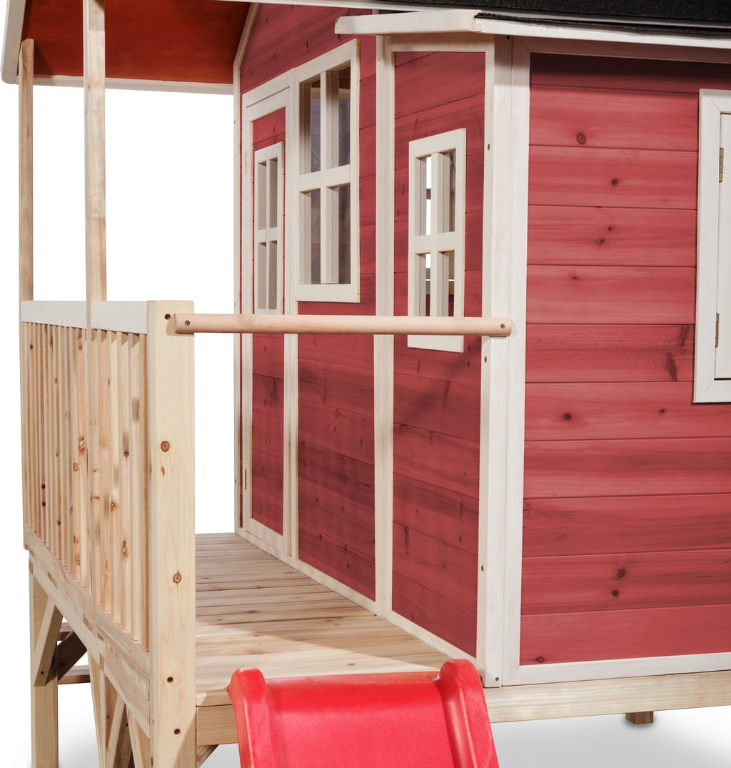 Exit Toys Loft 350 Holzspielhaus - rot