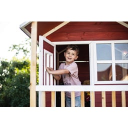 Exit Toys Loft 350 Holzspielhaus - rot