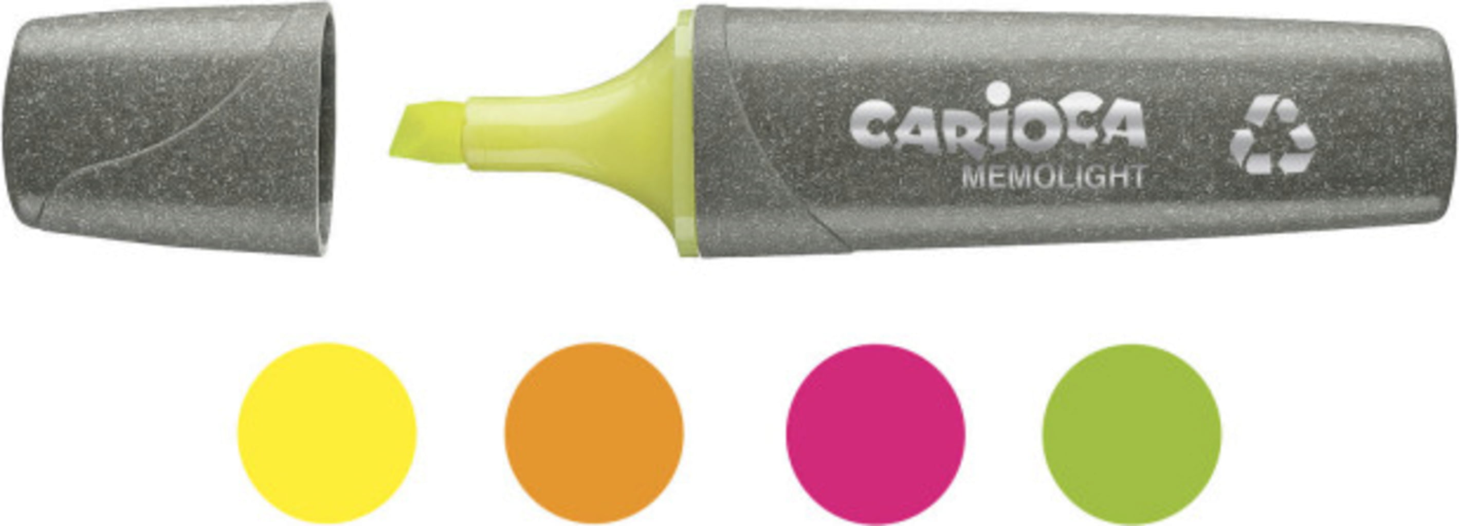 Carioca Evidenziatori Eco Family Memolight