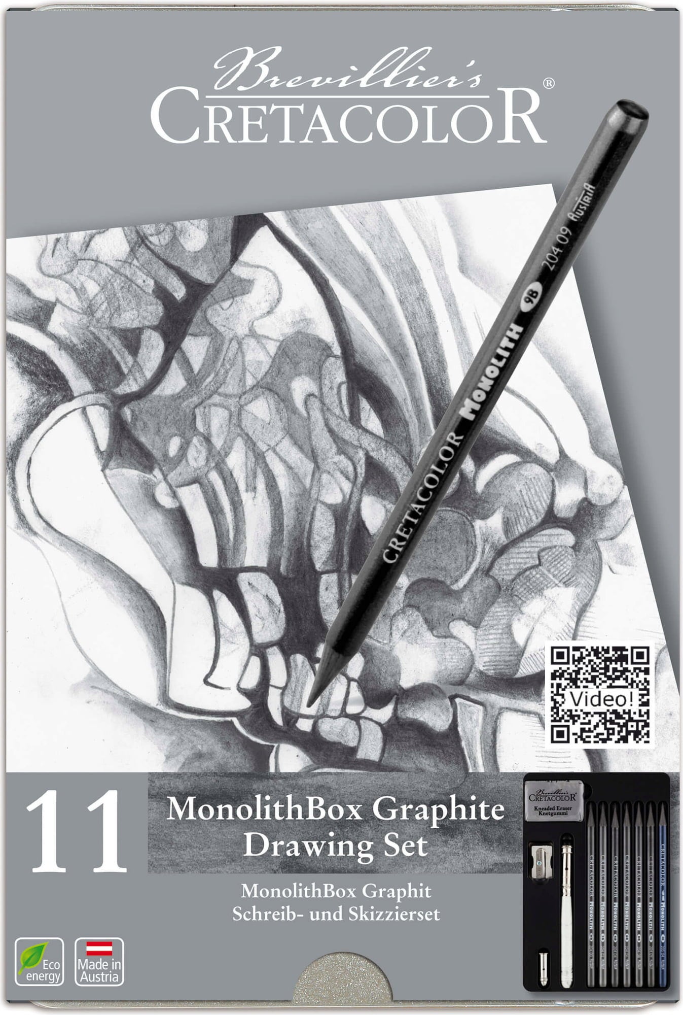Cretacolor Monolith Box - 1 set