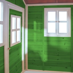 Exit Toys Loft 100 Holzspielhaus - grün