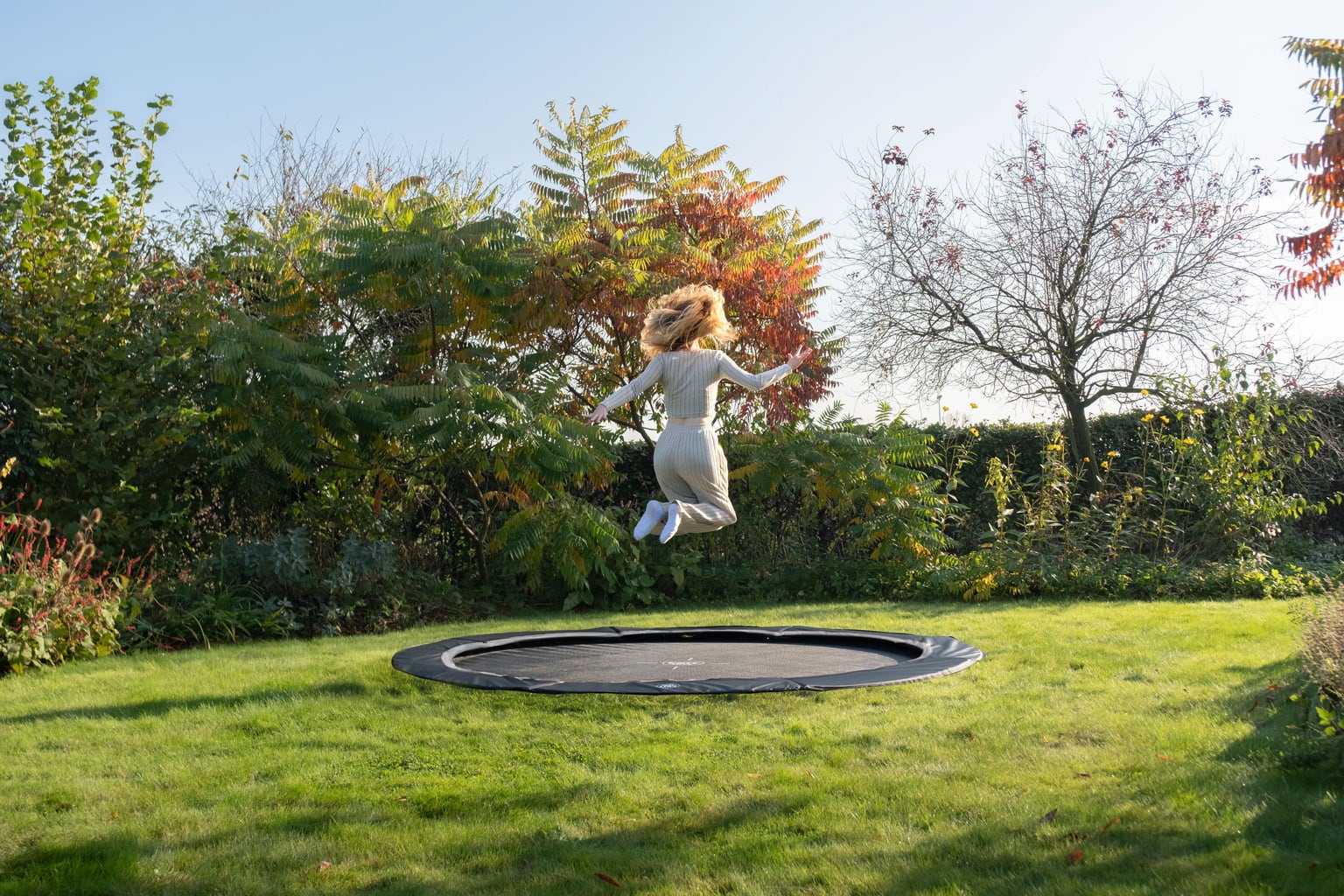 InTerra ebenerdige sports Trampolin ø427cm - 1 Stk
