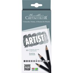 Cretacolor Artist Studio Graphite Pencils - 12 pz.
