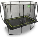 Exit Toys Silhouette Trampolin 244x366cm - schwarz