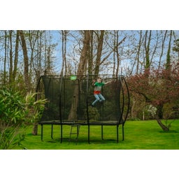 Exit Toys Silhouette Trampolin 244x366cm - schwarz