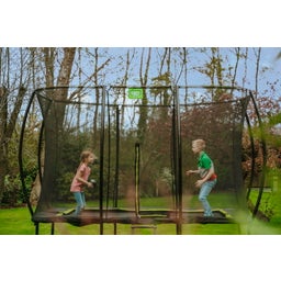 Exit Toys Silhouette Trampolin 244x366cm - schwarz