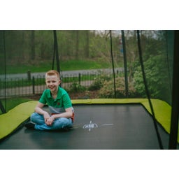 Exit Toys Silhouette Trampolin 214x305cm - grün