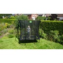 Exit Toys Silhouette Trampolin 153x214cm - schwarz