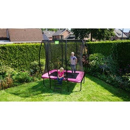 Exit Toys Silhouette Trampolin 153x214cm - rosa