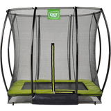Silhouette Bodentrampolin 153x214cm mit Sicherheitsnetz