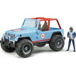 Jeep Cross Country Racer, Blue with Racing Driver