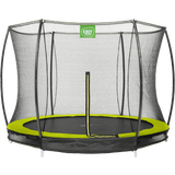 Silhouette Bodentrampolin ø244cm mit Sicherheitsnetz