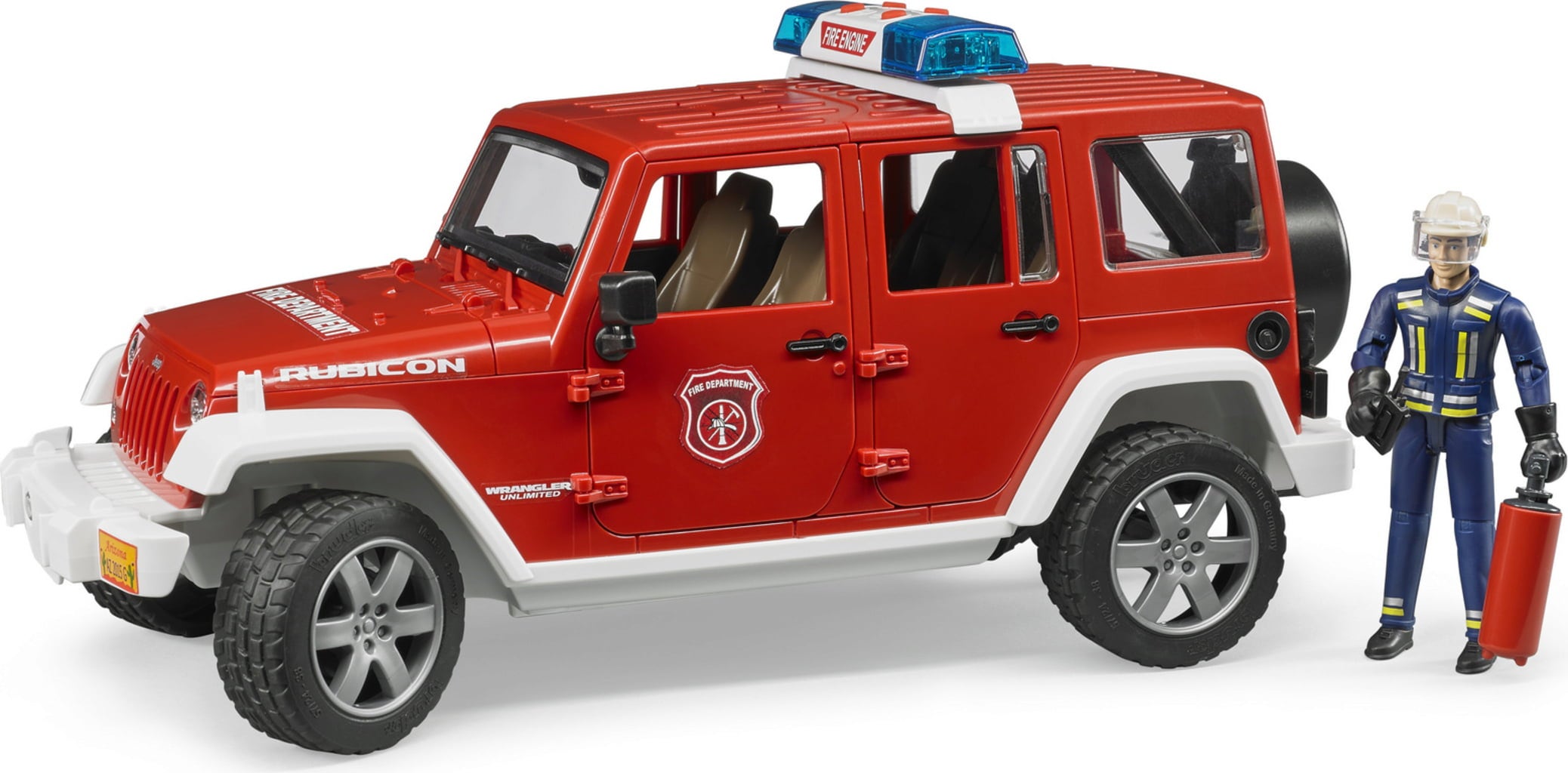 Bruder Jeep Wrangler Feuerwehr
