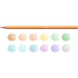 Carioca Pastel Pencils - 12 items