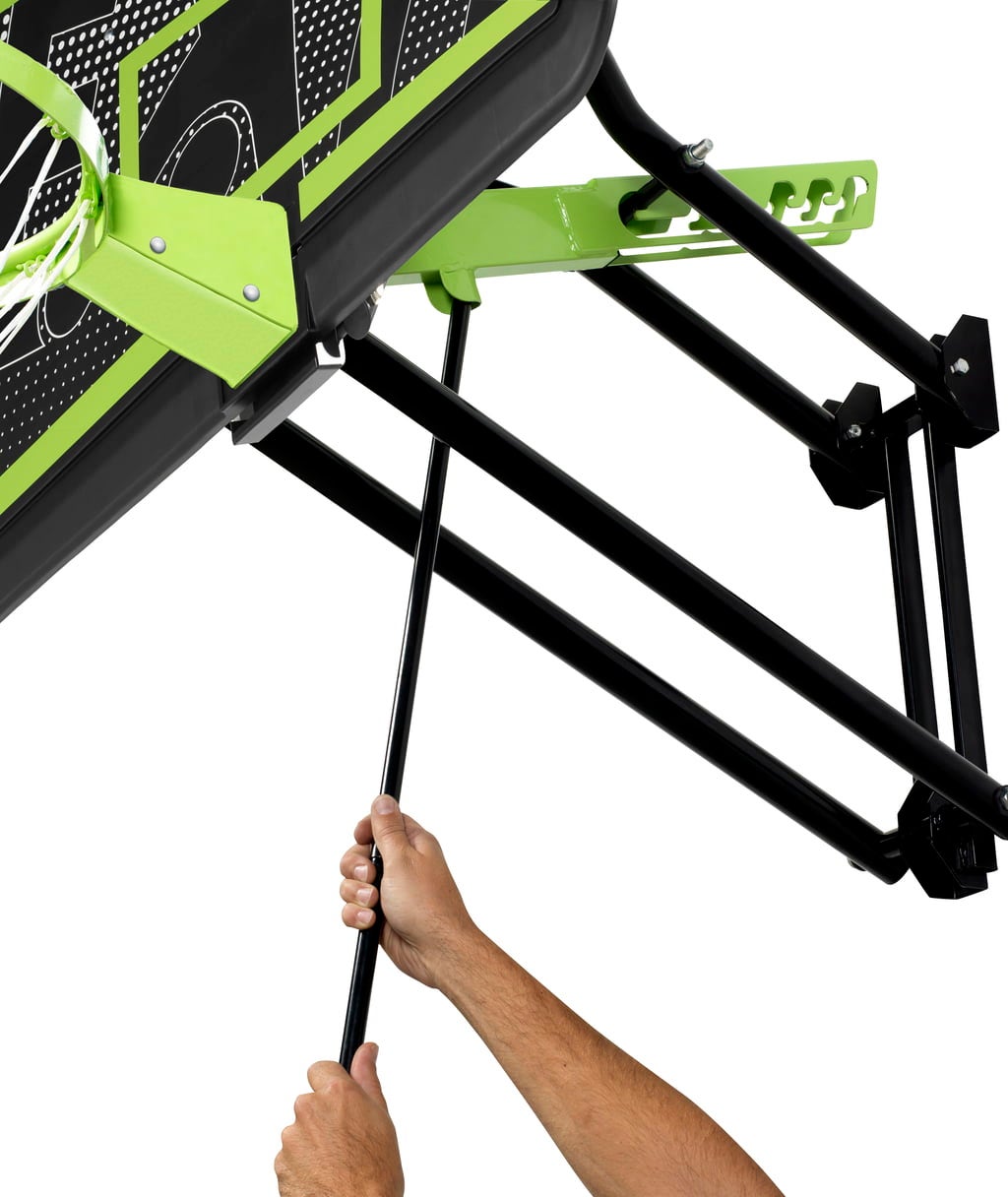 Galaxy Basketballkorb zur Wandmontage mit Dunkring - Black Edition