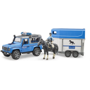 Land Rover Defender Police + Mounted Policeman - 1 item