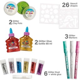 Carioca Glitter Creator box