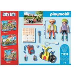 71257 - City Life - Starter Pack Rescue with Balance Racer - 1 item