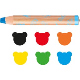 Carioca Baby 3IN1 Crayons 1+ - 6 items