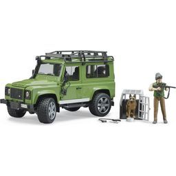 Land Rover Defender with Forester and Dog - 1 item