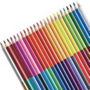 Carioca BiColor Triangular Colored Pencils