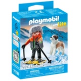 71741 - my Life - Hiker with Saint Bernard