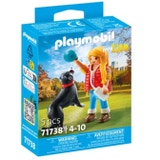 71738 - my Life - Woman with Mountain Dog