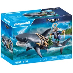 71793 - Pirates - Giant Shark with Pirateb - 1 item