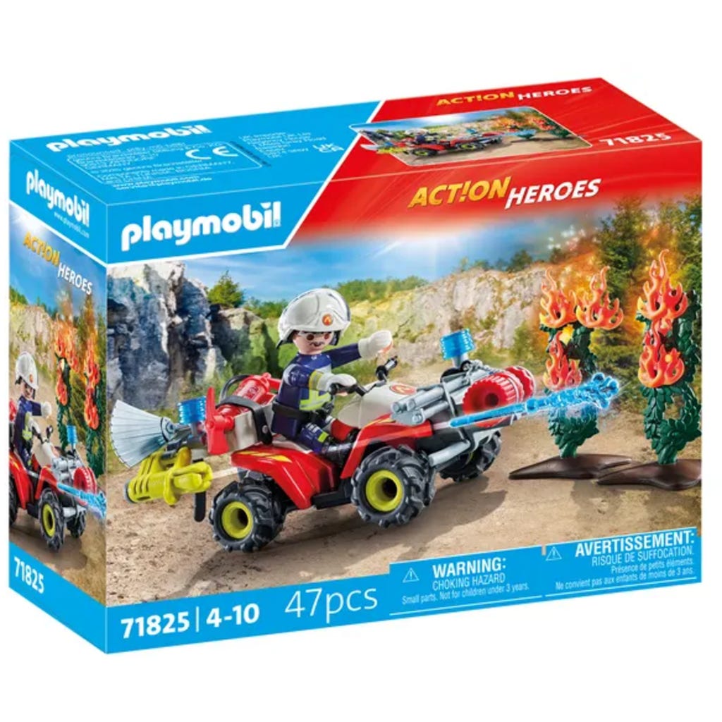 PLAYMOBIL 71825 - ACTION HEROES Firefighting Quad - Playpolis